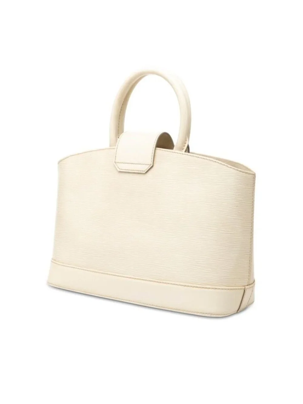 Louis Vuitton Epi Mirabeau PM Handbag Ivoire White Leather